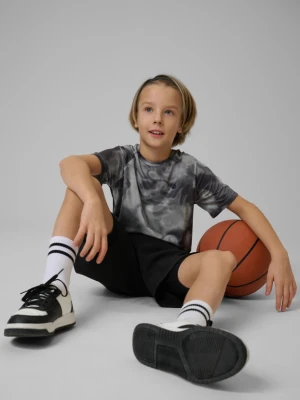 Chłopięca koszulka treningowa 4F 4FJWSS26TFTSM1971 - szara 4F JUNIOR