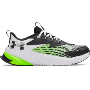 Chłopięce buty do biegania Under Armour UA BGS Scramjet 7 - białe