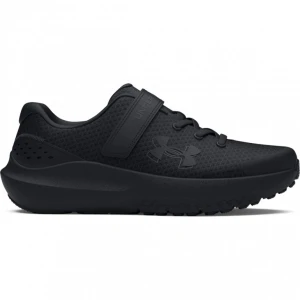 Chłopięce buty do biegania Under Armour UA BPS Surge 4 AC - czarne