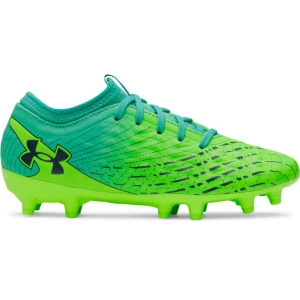 Chłopięce buty piłkarskie korki Under Armour UA Magnetico Select 5 FG JR - zielone