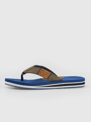 Chłopięce japonki 4F 4FJRSS25FFLIM201 - granatowe 4F JUNIOR