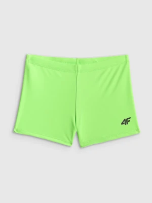 Chłopięce kąpielówki 4F 4FJRSS26USWTM077 - zielone 4F JUNIOR