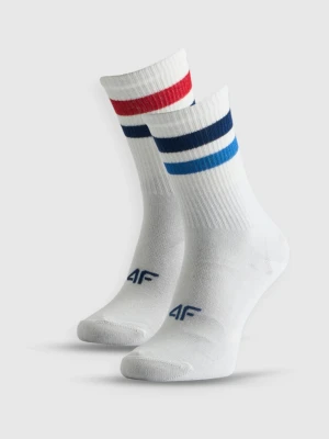 Chłopięce skarpetki (2-pack) 4F 4FJRSS26USOCM663 - multikolor