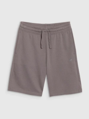 Chłopięce spodenki dresowe 4F 4FJRSS25TSHOM684 - szare 4F JUNIOR