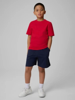 Chłopięce spodenki dresowe 4F 4FJRSS26TSHOM0866 - granatowe 4F JUNIOR