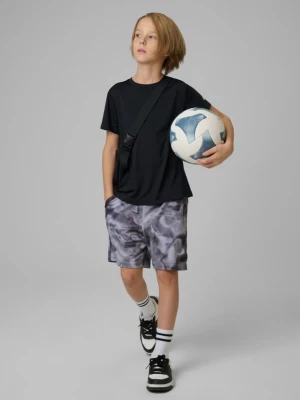 Chłopięce spodenki treningowe 4F 4FJWSS26TFSHM1388 - szare 4F JUNIOR