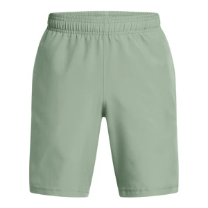 Chłopięce spodenki treningowe Under Armour UA Tech Woven Wordmark Short - zielone