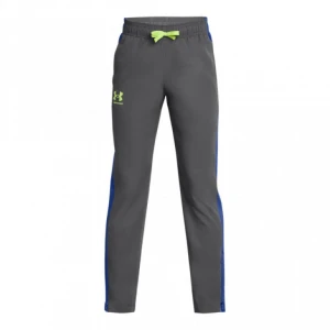 Chłopięce spodnie dresowe Under Armour UA Sportstyle Woven Pants - szare