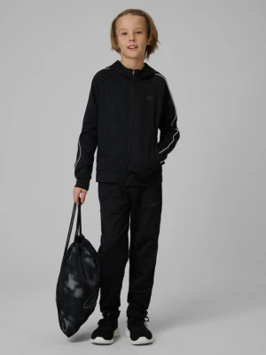 Chłopięce spodnie treningowe 4F 4FJRSS26TFTRM1461 - czarne 4F JUNIOR