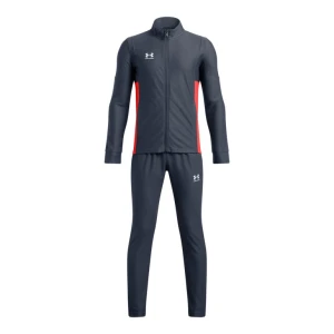 Chłopięcy dres komplet treningowy Under Armour UA B\'s Challenger Tracksuit - szary