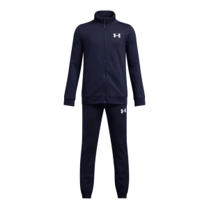 Chłopięcy dres komplet treningowy Under Armour UA Rival Knit Track Suit - czarny