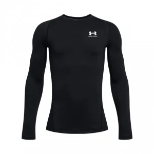 Chłopięcy longsleeve treningowy Under Armour UA Cg Armour Ls - czarny