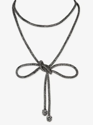 Chocker z mieniących się kryształków Kira 01 Poupee Marilyn