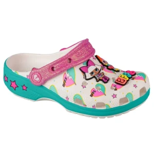 Chodaki Crocs Lol Surprise Diva Girls Classic Clog 209466-100 białe