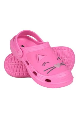 Chodaki dziecięce Character - Pink Mountain Warehouse
