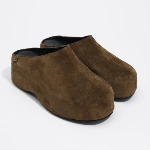 Chodaki platforma dwoina ciemnozielone BIMBA Y LOLA OLIVE