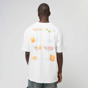 Mister Tee Choose Your Drink Oversize mężczyźni T-Shirty i Polo biały rozmiar Odzież