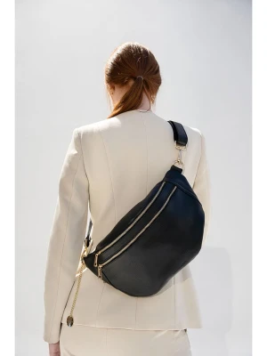 Christian Laurier Skórzana saszetka "Dayana" w kolorze czarnym - 19 x 33 cm rozmiar: onesize