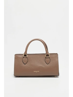 Christian Laurier Skórzana torebka "Alexine" w kolorze szarobrązowym - 29,5 x 14,5 x 7 cm rozmiar: onesize