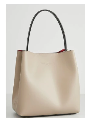 Christian Laurier Skórzana torebka "Jeny" w kolorze beżowym - 29 x 32 x 13 cm rozmiar: onesize