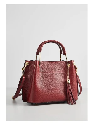 Christian Laurier Skórzana torebka "Lamy" w kolorze czerwonym - 27 x 18 x 11 cm rozmiar: onesize