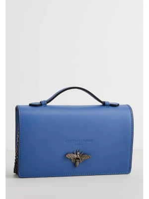 Christian Laurier Skórzana torebka "Stacy" w kolorze błękitnym - 22 x 12 x 4 cm rozmiar: onesize