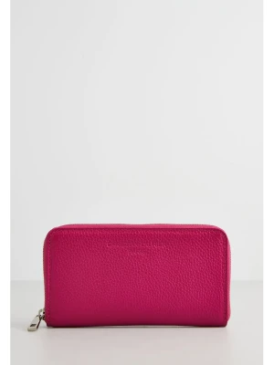 Christian Laurier Skórzany portfel "Mony" w kolorze fuksji - 19,5 x 10,5 x 3 cm rozmiar: onesize