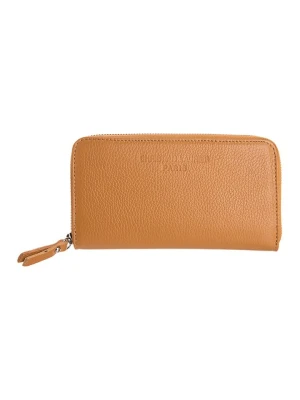 Christian Laurier Skórzany portfel "Mony" w kolorze karmelowym - 19,5 x 10,5 cm rozmiar: onesize