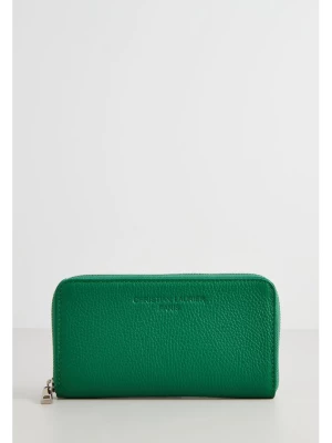 Christian Laurier Skórzany portfel "Mony" w kolorze zielonym - 19,5 x 10,5 x 3 cm rozmiar: onesize