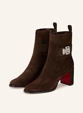 Christian Louboutin Botki Booty Lock 70 braun