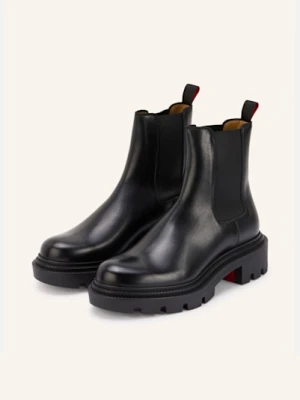 Christian Louboutin Botki Chelsea Devon College schwarz