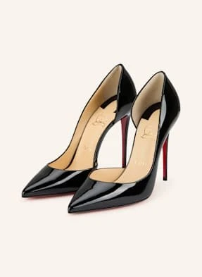 Christian Louboutin Czółenka Lakierowane Iriza 100 schwarz
