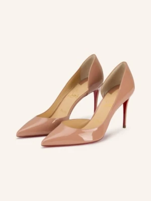 Christian Louboutin Czółenka Lakierowane Iriza 85 beige