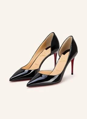 Christian Louboutin Czółenka Lakierowane Iriza 85 schwarz