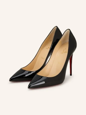 Christian Louboutin Czółenka Lakierowane Kate 100 schwarz