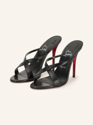 Christian Louboutin Klapki Sandale Mulazee schwarz