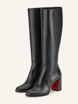 Christian Louboutin Kozaki Iranina schwarz CZARNY