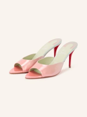 Christian Louboutin Lakierowane Klapki Miss Z 80 rot