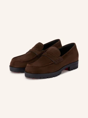 Christian Louboutin Loafersy Cavavin braun CIEMNOBRĄZOWY
