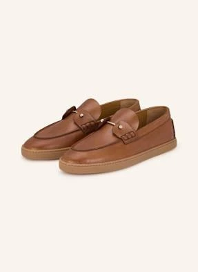 Christian Louboutin Loafersy Chambeliboat braun
