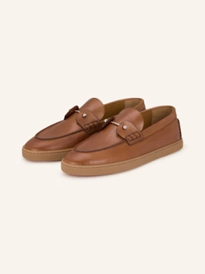 Christian Louboutin Loafersy Chambeliboat braun