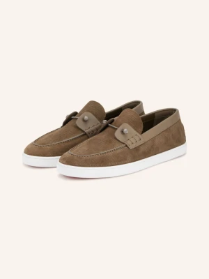 Christian Louboutin Loafersy Chambeliboat braun BRĄZOWY