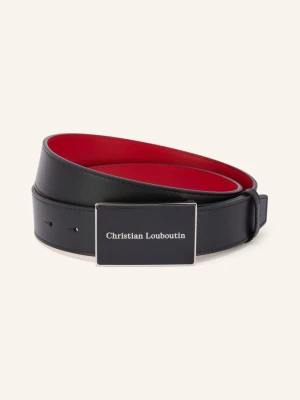 Christian Louboutin Pasek Skórzany Canopy schwarz