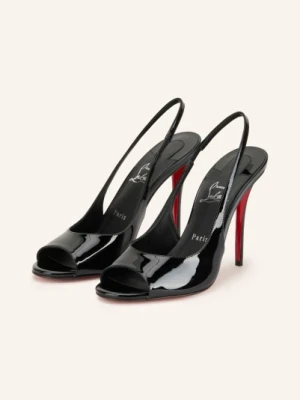 Christian Louboutin Peeptoe Sofia Z schwarz