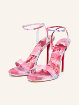 Christian Louboutin Sandałki Miss Z Queen 120 rosa