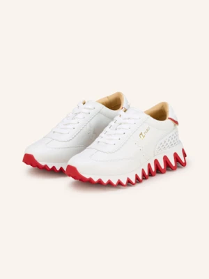 Christian Louboutin Sneakersy Loubishark weiss