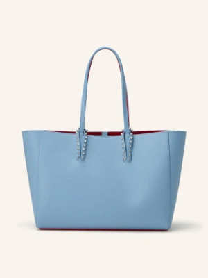 Christian Louboutin Torba Shopper Cabata Small Z Saszetką blau