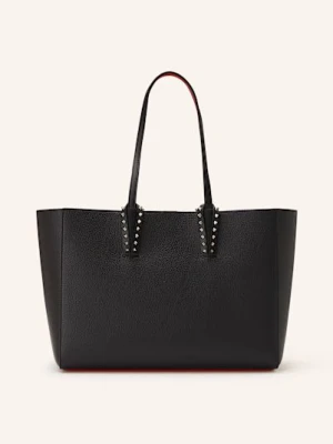 Christian Louboutin Torba Shopper Cabata Small Z Saszetką schwarz