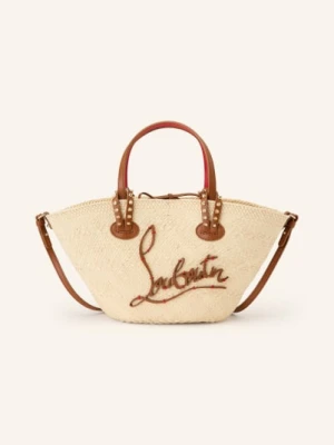 Christian Louboutin Torebka Cabata Mini Z Nitami beige
