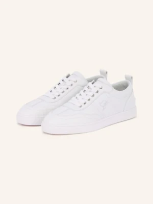 Christian Louboutin Trampki Retero weiss